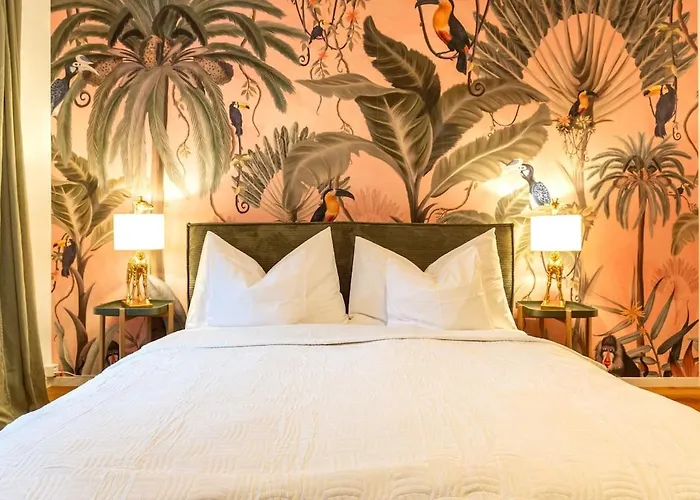 Jungle Suite 3 King Beds & Terrace Zuerich Hb 아파트 *